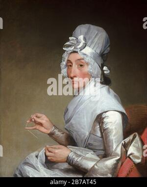 Gilbert Stuart - Catherine Brass Yates (Sig.Ra Richard Yates) Foto Stock