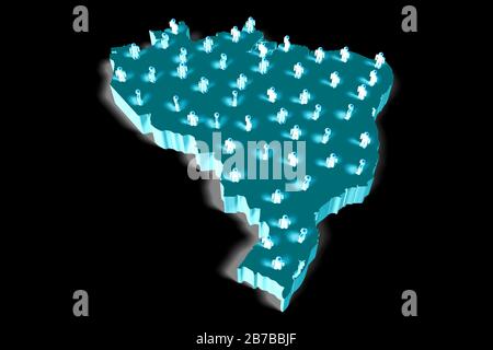 Concetto di paesi Foto Stock