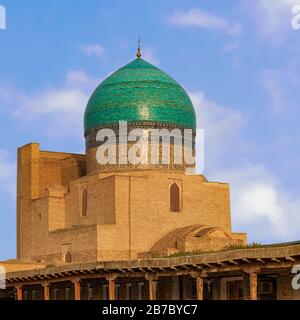 Cupola della Moschea di Kalan. Complesso religioso islamico po-i-Kalyan. Bukhara. Uzbekistan Foto Stock