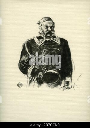 Emil JANNINGS in DER LETZTE MANN / L'ULTIMA RISATA 1924 regista F. W. MURNAU scrittore CARL MAYER produttore ERICH POMMER Universum Film (UFA) Foto Stock