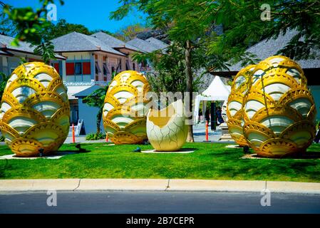 Ungasan, Indonesia - 2 Settembre 2019: Parco Culturale Garuda Wisnu Kencana Foto Stock