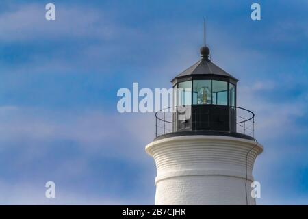 Top of st. Marks faro a st. Marks riserva naturale nella Florida nord-occidentale vicino tallahassee florida USA Foto Stock