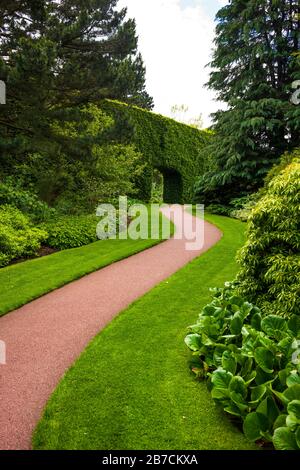 Il Royal Botanic Garden Edinburgh è un centro scientifico per lo studio delle piante, la loro diversità e conservazione, nonché un famoso attrativo turistico Foto Stock