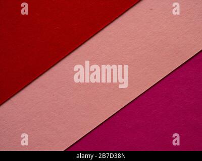 Set di fogli di carta multi-hue. Fogli di carta multicolore impilati l'uno sull'altro, formando uno sfondo in colori pastello. Molto spazio per Foto Stock