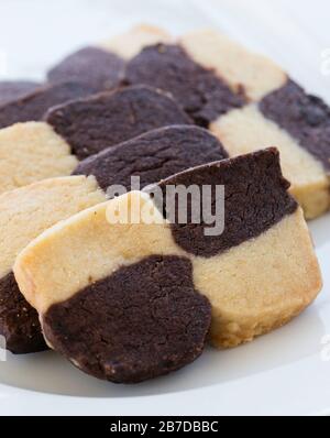 cookie della scacchiera Foto Stock