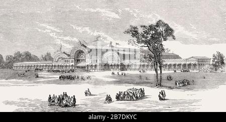 The Art Treasures of Great Britain, una mostra di belle arti, Manchester, Inghilterra, 1857 Foto Stock