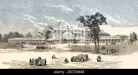The Art Treasures of Great Britain, una mostra di belle arti, Manchester, Inghilterra, 1857 Foto Stock