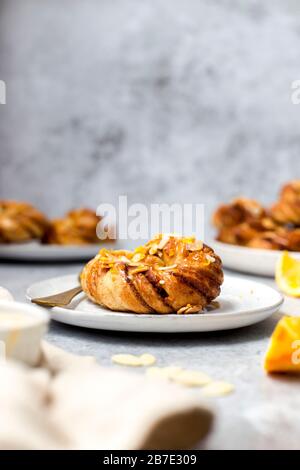 Pane Di Nodo Bun Foto Stock