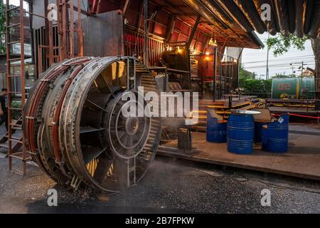 Changchui notte e mercato dell'arte a Bangkok, Thailandia Foto Stock