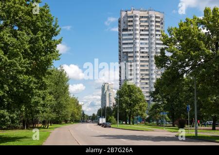 Vologda Passage a Mosca in un giorno d'estate Foto Stock