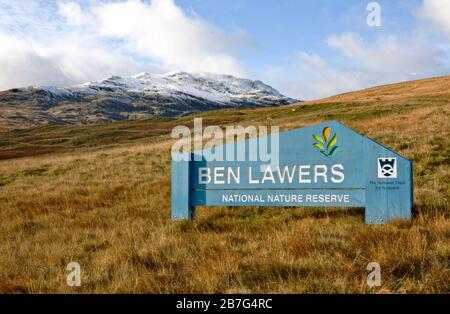 Ben Lawers Nature Reserve, Scozia Foto Stock