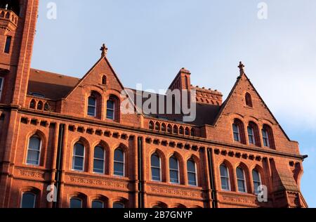 Edifici di assicurazione prudenziale a Liverpool Foto Stock