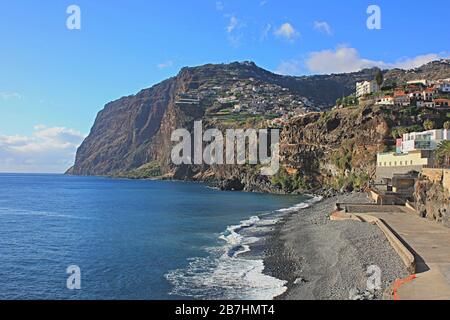 Cabo Girao, Camara de Lobos, Madeira, Portogallo Foto Stock