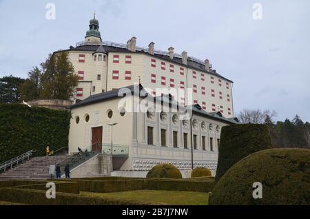 Innsbruck, Tirolo, Österreich: Schloss Ambras Foto Stock