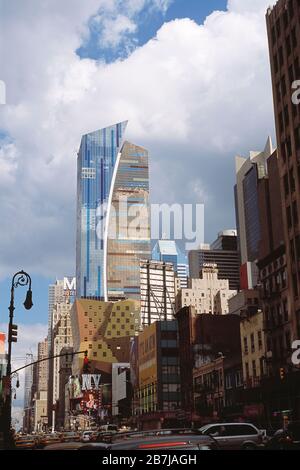 USA. New York. Manhattan. L'edificio Westin a Times Square. Foto Stock