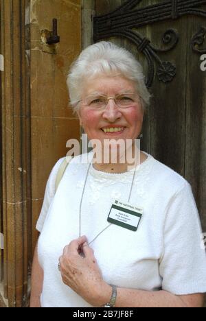 1230 Sig.ra Ruth Ryder; interprete di sala, Tyntesfield. La fiducia nazionale. Wraxall, Somerset Nord. REGNO UNITO . Foto: © Rosmi Duaso/fototextbcn Foto Stock