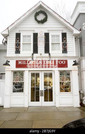 Millburn Delicatessen 328 Millburn Avenue, Millburn, NJ 07041 locale preferito, aperto dal 1946. Il miglior sandwich Deli nel Garden state. Foto Stock