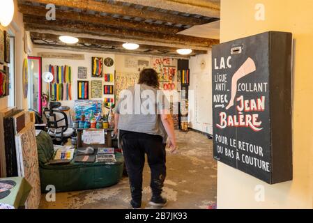 59 Galleria d'arte Rivoli a Parigi Francia Foto Stock