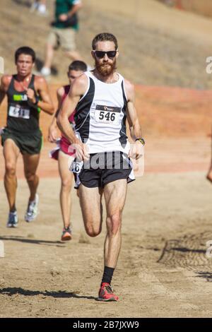 UC Riverside Cross Country incontra Riverside, California Foto Stock