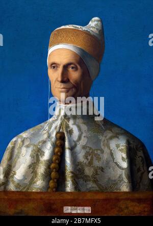 Doge Leonardo Loredan, 1501, Giovanni Bellini, Foto Stock