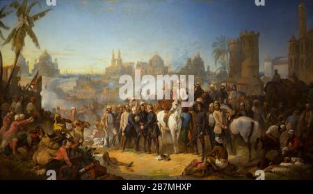 Il Soccorso di Lucknow, Thomas Jones Barker, 1859, Foto Stock