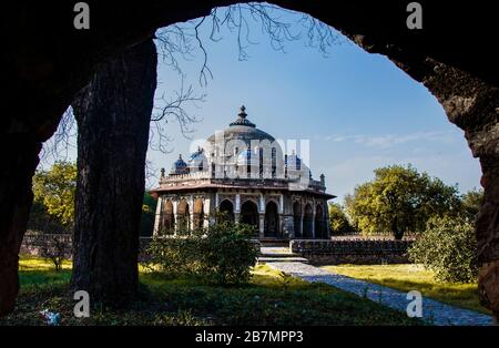 Tomba di Humayun, Nuova Delhi India Foto Stock