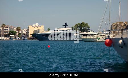 Grecia Griechenland isola Insel Kos Hafen Foto Stock