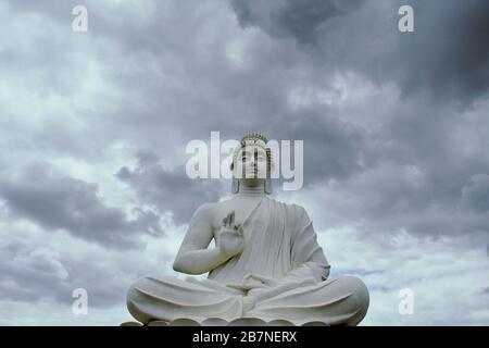 Buddha - adoratore di non violenza Foto Stock