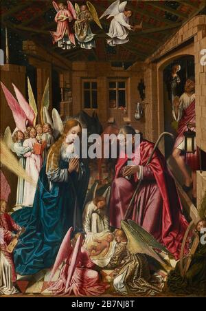 La Natività di Cristo, 1515-1530 . Trovato nella collezione del Museo Mayer van den Bergh, Anversa. Foto Stock