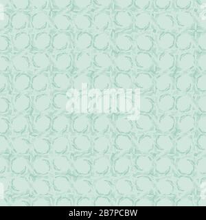 leggero motivo vettoriale senza cuciture in teal Illustrazione Vettoriale