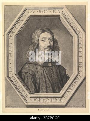 Michel le Tellier, conseiller du roi, 1620-50. Foto Stock