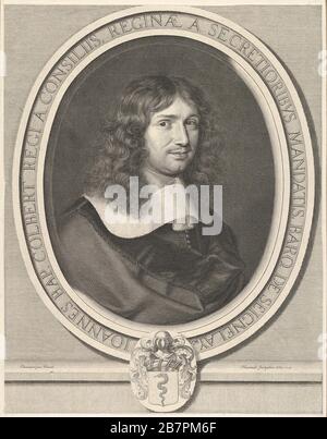 Jean-Baptiste Colbert, 1660. Foto Stock