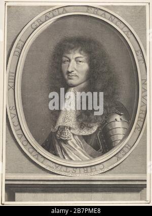 Luigi XIV, 1667. Foto Stock