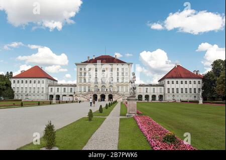 MONACO di BAVIERA - GERMANIA - 4 AGOSTO 2014 Palazzo di Nymphenburg Monaco di Baviera, Germania Foto Stock