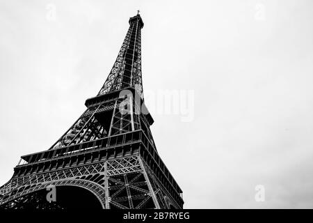 Torre Eiffel, Parigi Francia Foto Stock