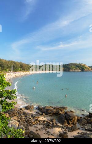 Hai Nan Beach, Phuket, Thailandia Foto Stock