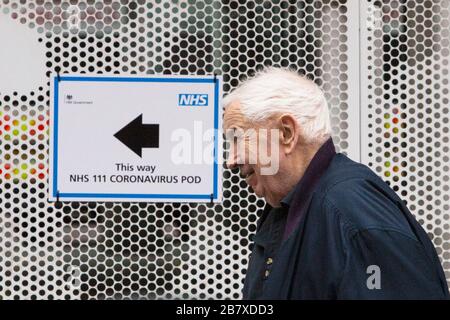 Ospedale unità Centrale Abitacolo Foto Stock