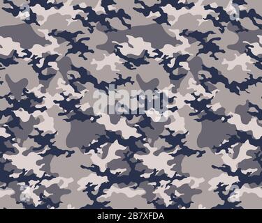 Moda modello camouflage, militare stampa .perfetta illustrazione Foto Stock