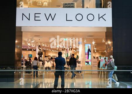 Londra, Regno Unito. 18 Marzo 2020. Vista esterna di New Look a Londra, Regno Unito. Credit: Dinendra Haria/SOPA Images/ZUMA Wire/Alamy Live News Foto Stock