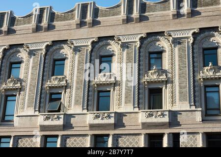 Four Park Avenue era originariamente il Vanderbilt Hotel a Murray Hill, NYC, Stati Uniti Foto Stock