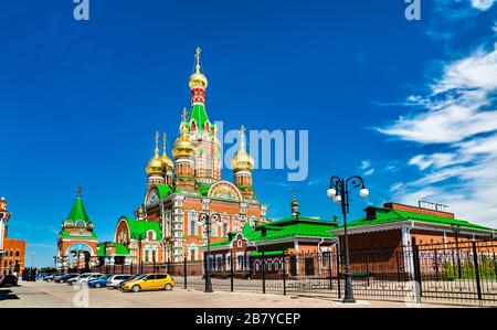 Cattedrale dell'Annunciazione a Yoshkar-Ola, Russia Foto Stock