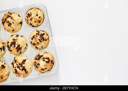 Muffin alla frutta in muffin Foto Stock