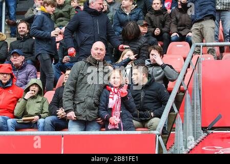 Utrecht - FC Utrecht - Sparta , Calcio , Stagione 2019/2020 , Eredivie , Stadion Galgenwaard , 08-03-2020, Willem van der Steeg Foto Stock