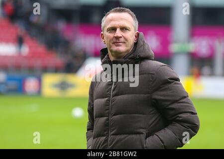 Utrecht - FC Utrecht - Sparta , Calcio , Stagione 2019/2020 , Eredivisie , Stadion Galgenwaard , 08-03-2020, FC Utrecht allenatore John van den Brom Foto Stock