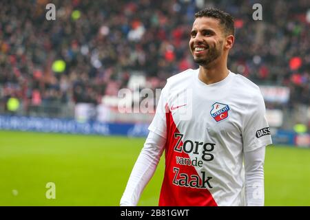 Utrecht - FC Utrecht - Sparta , Calcio , Stagione 2019/2020 , Eredivisie , Stadion Galgenwaard , 08-03-2020, FC Utrecht giocatore Adam Maher Foto Stock