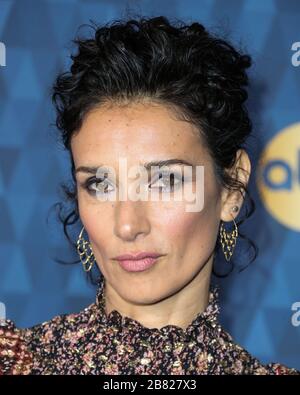 Pasadena, Stati Uniti. 19 Mar 2020. (FILE) Test Indira Varma positivi per Coronavirus COVID-19. L'attrice britannica Infra Varma è diventata la seconda star del Trono di Spade a testare il positivo per COVID-19. PASADENA, LOS ANGELES, CALIFORNIA, USA - GENNAIO 08: L'attrice Intra Varma arriva al TCA Winter Press Tour 2020 della ABC Television che si tiene presso il Langham Huntington Hotel il 8 Gennaio 2020 a Pasadena, Los Angeles, California, Stati Uniti. (Foto di Xavier Collin/Image Press Agency) Credit: Image Press Agency/Alamy Live News Foto Stock