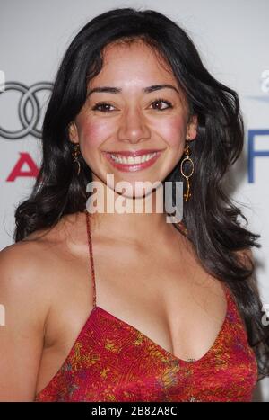 Aimee Garcia al 'Lies & Alibis' AFI FEST 2006 Screening tenuto presso i cinema ARCLIGHT di Hollywood, California. L'evento si è svolto venerdì 10 novembre 2006. Foto di: SBM / PictureLux - riferimento file 33984-8746SBMPLX Foto Stock