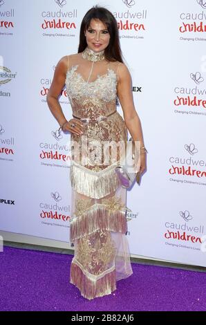 25 maggio 2017 - Londra, Inghilterra, Regno Unito - The Caudwell Children Butterfly Ball 2017 at Grosvenor House - Red Carpet Arrivals Photo show: Lizzie Cundy Foto Stock