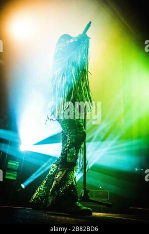 Copenaghen, Danimarca. 05 agosto 2015. Il cantante e musicista americano Rob Zombie ha tenuto un concerto dal vivo al VEGA di Copenaghen. (Photo credit: Gonzales Photo - Rod Clemen). Foto Stock