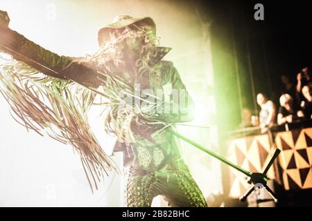 Copenaghen, Danimarca. 05 agosto 2015. Il cantante e musicista americano Rob Zombie ha tenuto un concerto dal vivo al VEGA di Copenaghen. (Photo credit: Gonzales Photo - Rod Clemen). Foto Stock